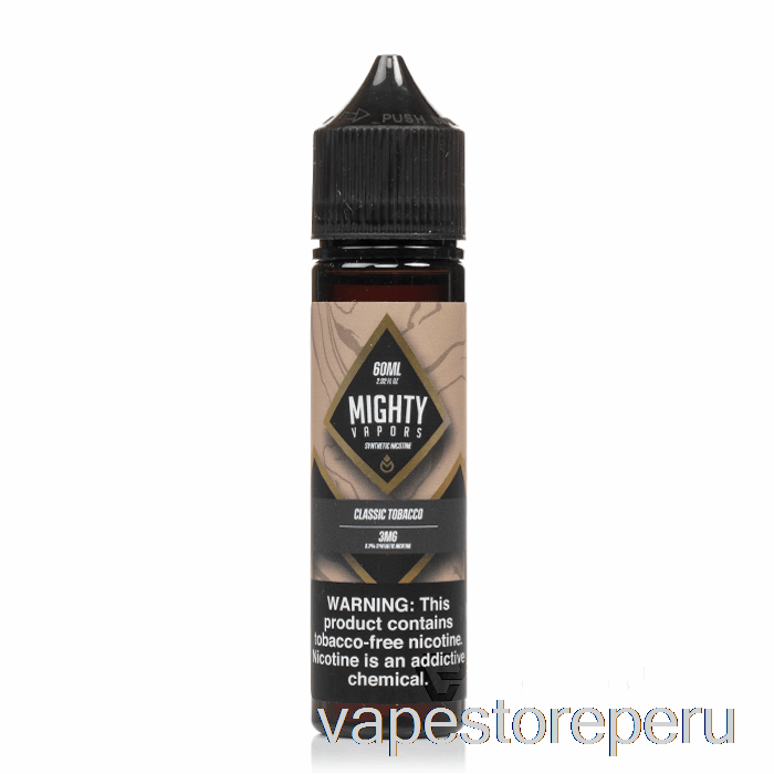 Vape Smoke Tabaco Clásico - Vapores Poderosos - 60ml 0mg
